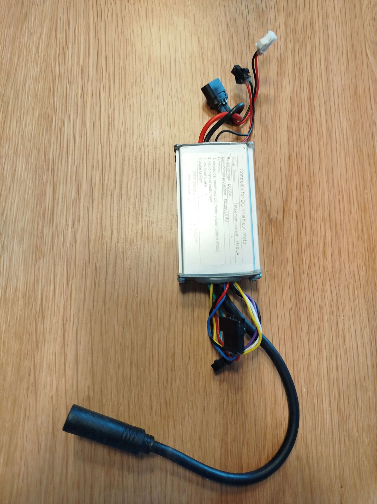 🔧 Contrôleur 36V 350W 16A pour Trottinette Électrique